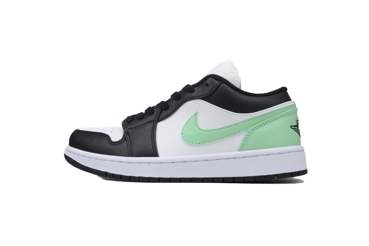 Air Jordan 1 Low Green Glow 553558-131