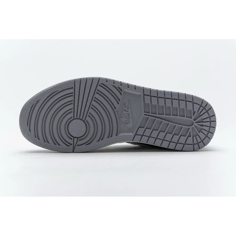 Air Jordan 1 Low Grey Toe 553558-110