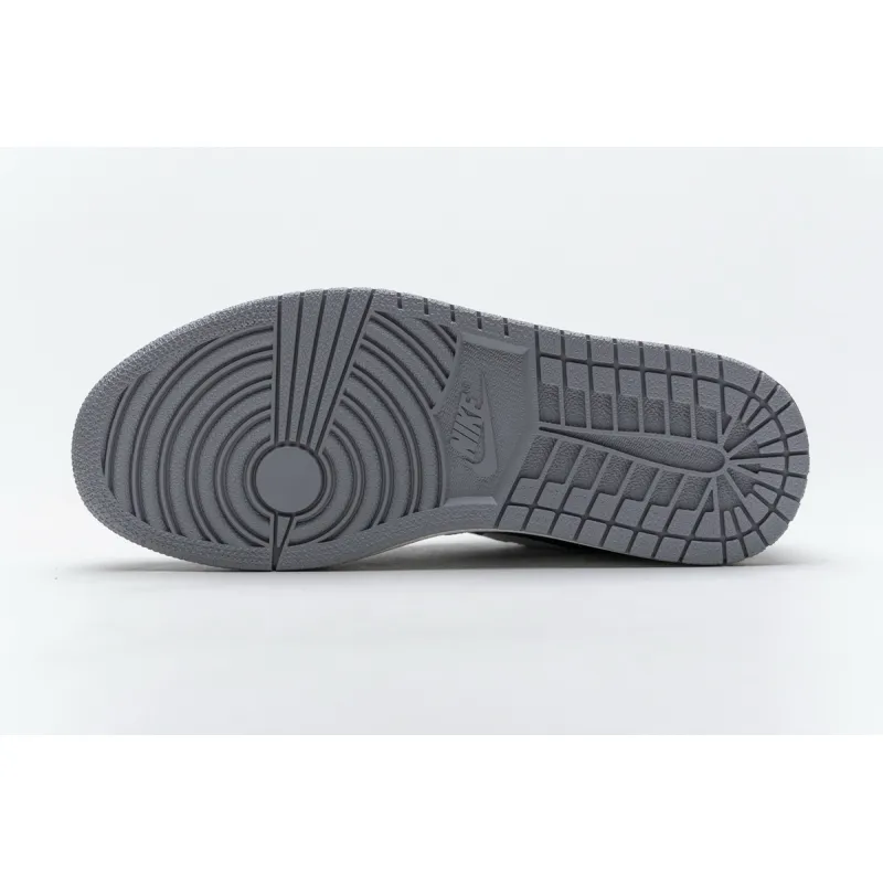 Air Jordan 1 Low Grey Toe 553558-110