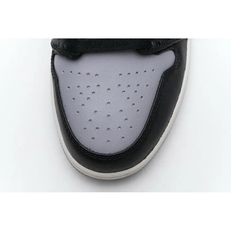 Air Jordan 1 Low Grey Toe 553558-110
