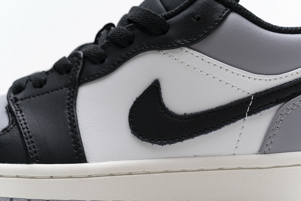 Air Jordan 1 Low Grey Toe 553558-110