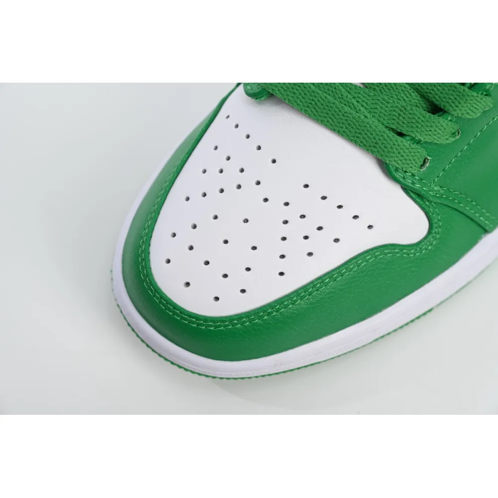 Air Jordan 1 Low Lucky Green Aquatone (Women's) DC0774-304