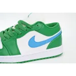 Air Jordan 1 Low Lucky Green Aquatone (Women's) DC0774-304