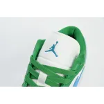 Air Jordan 1 Low Lucky Green Aquatone (Women's) DC0774-304