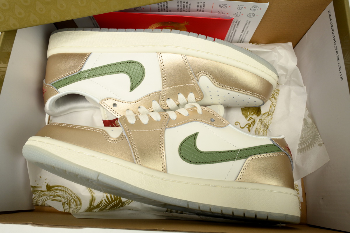 Air Jordan 1 Low OG Year of the Dragon (2024) (GS)  FQ6593-100