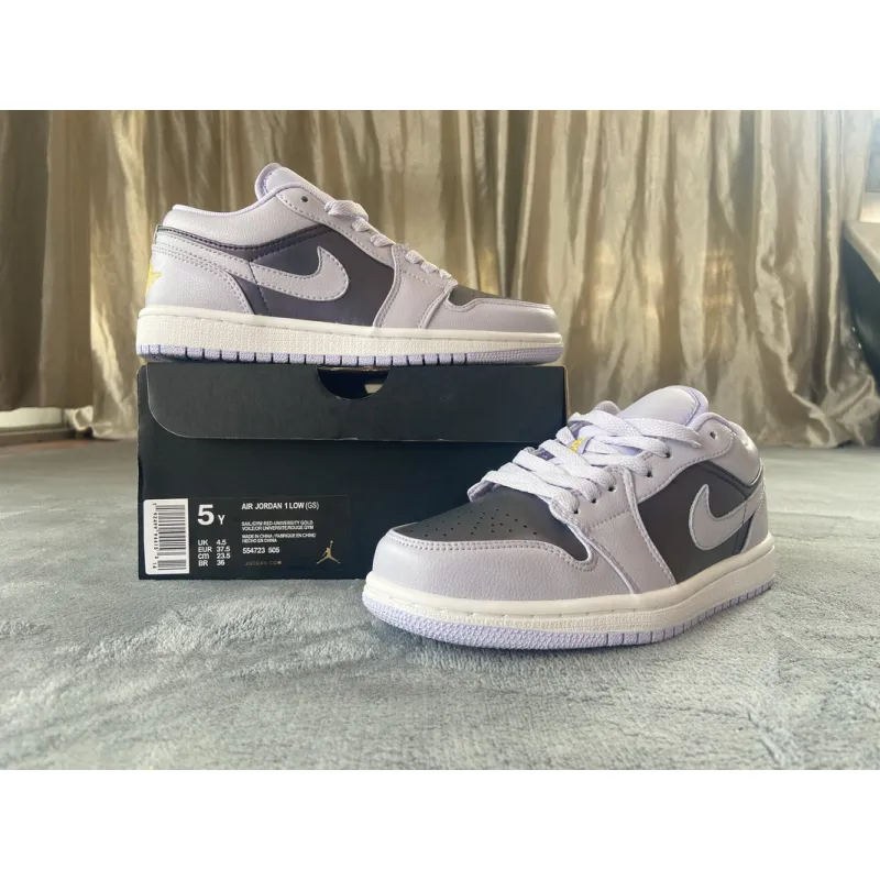 Air Jordan 1 Low Oxygen Purple (GS) 554723-505