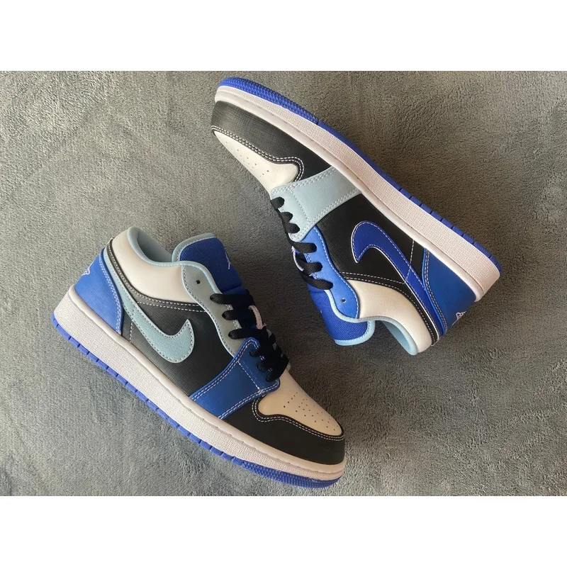 Air Jordan 1 Low Racer Blue White DH0206-400
