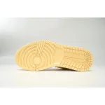 Air Jordan 1 Low Sail Yellow Ochre (Women's) DC0774-170