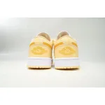 Air Jordan 1 Low Sail Yellow Ochre (Women's) DC0774-170