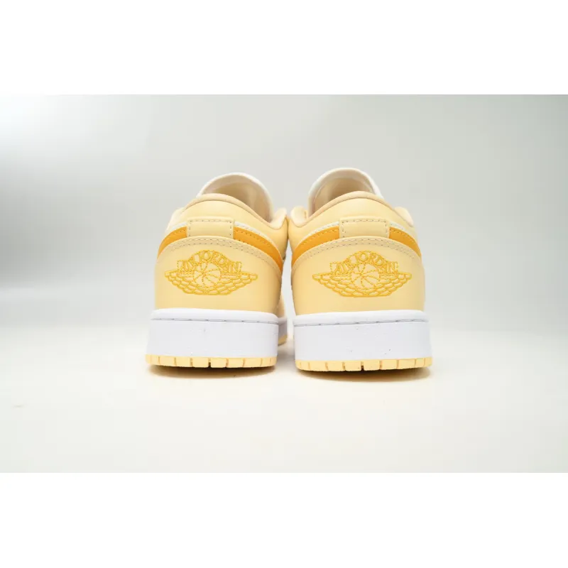 Air Jordan 1 Low Sail Yellow Ochre (Women's) DC0774-170