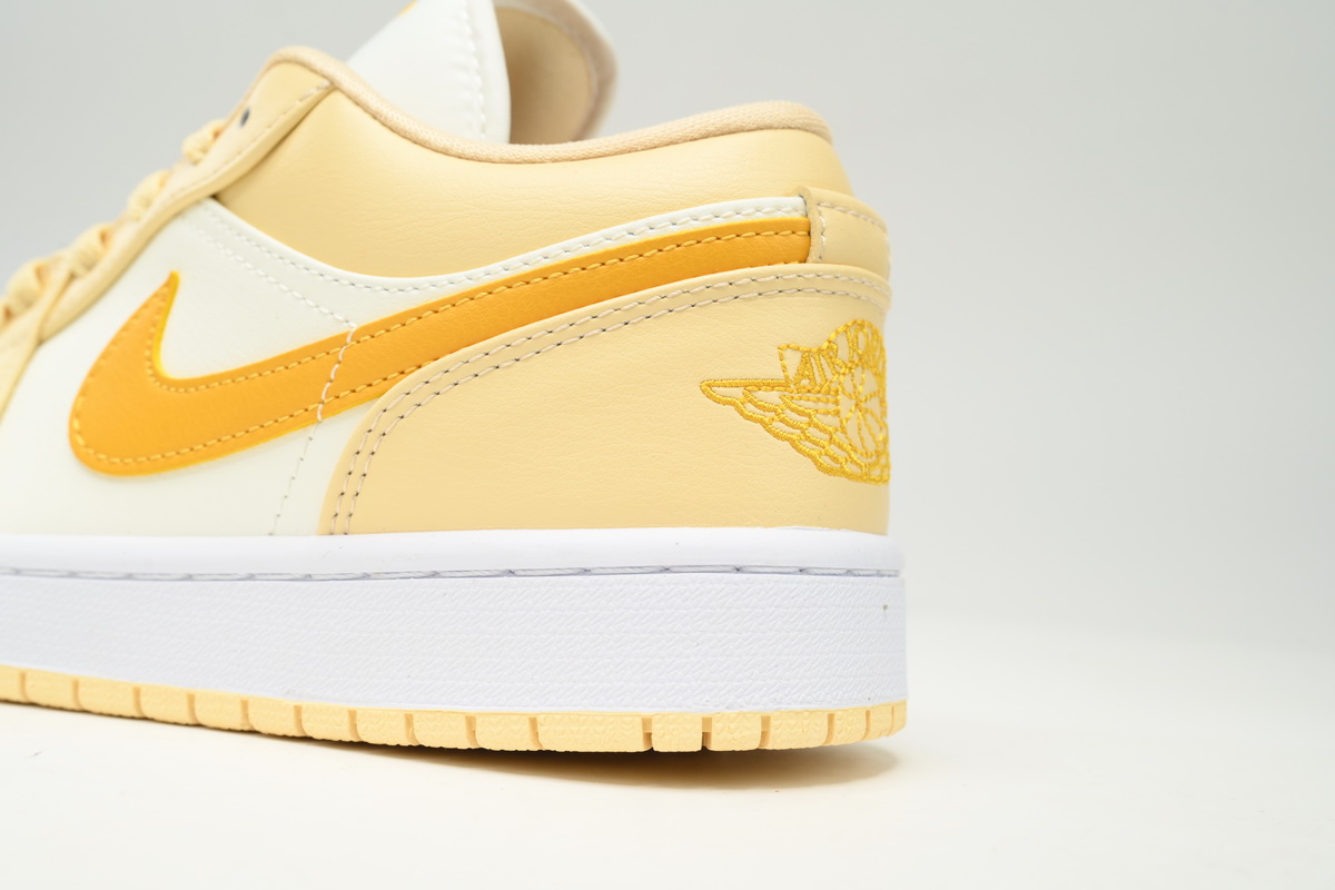 Air Jordan 1 Low Sail Yellow Ochre (Women's) DC0774-170