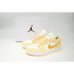 Air Jordan 1 Low Sail Yellow Ochre (Women's) DC0774-170