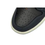 Air Jordan 1 Low SE Black Dark Obsidian Snakeskin (Women's) FJ5478-010