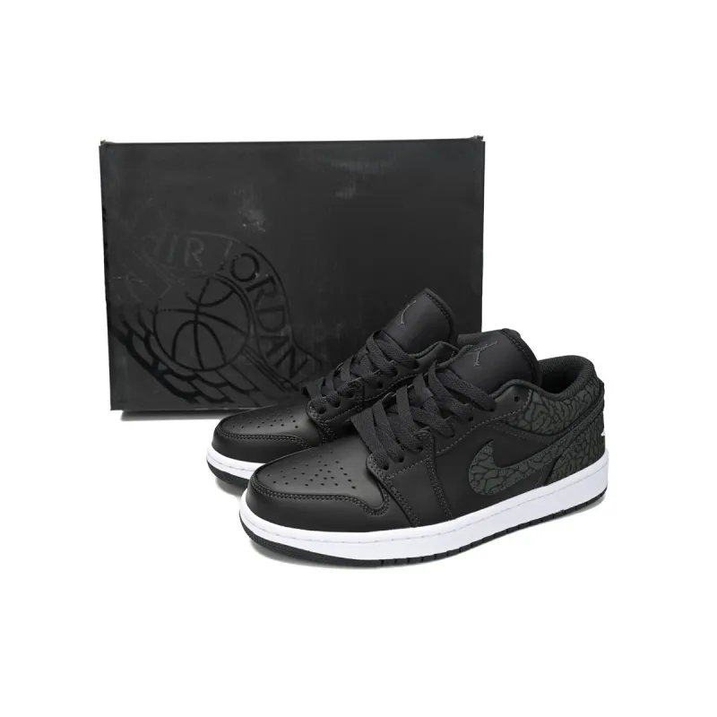 Air Jordan 1 Low SE Black Elephant FB9907-001 