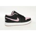 Air Jordan 1 Low SE Black Iced Lilac DV1309-051 