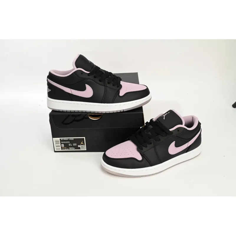 Air Jordan 1 Low SE Black Iced Lilac DV1309-051 