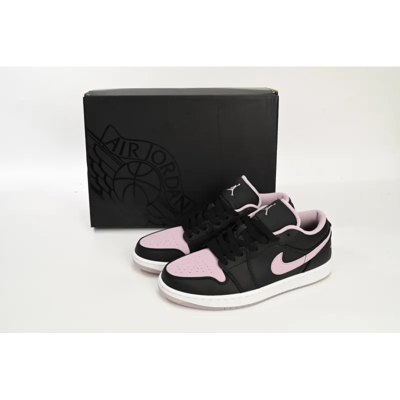 Air Jordan 1 Low SE Black Iced Lilac DV1309-051 