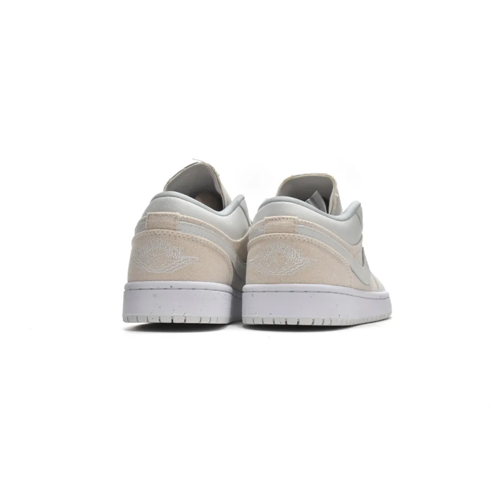 Air Jordan 1 Low Se Canvas Iris Whisper Sail (Women's) DQ4151-500