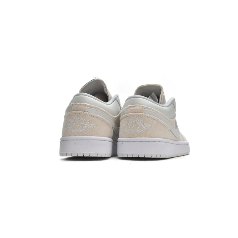 Air Jordan 1 Low Se Canvas Iris Whisper Sail (Women's) DQ4151-500