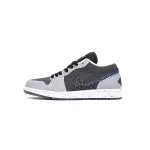 Air Jordan 1 Low SE Crater Black Grey DM4657-001