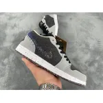 Air Jordan 1 Low SE Crater Black Grey DM4657-001