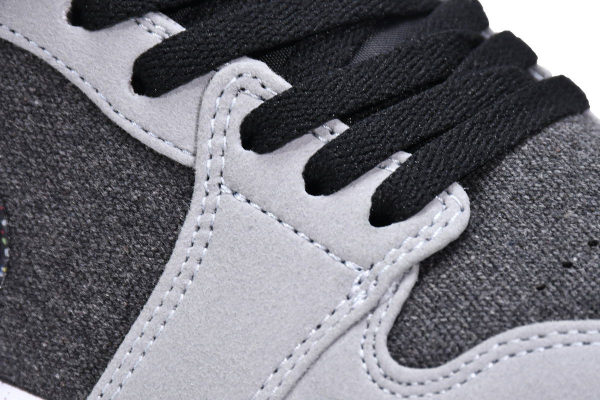 Air Jordan 1 Low SE Crater Black Grey DM4657-001