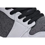 Air Jordan 1 Low SE Crater Black Grey DM4657-001