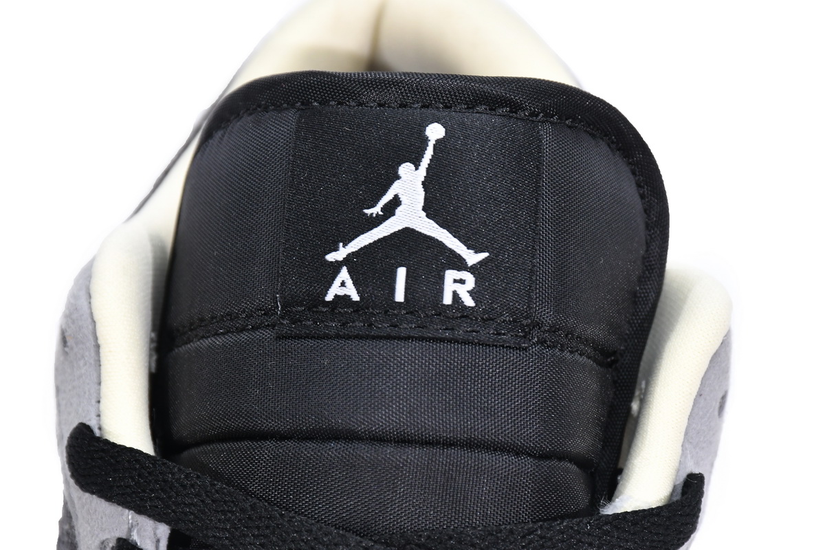 Air Jordan 1 Low SE Crater Black Grey DM4657-001