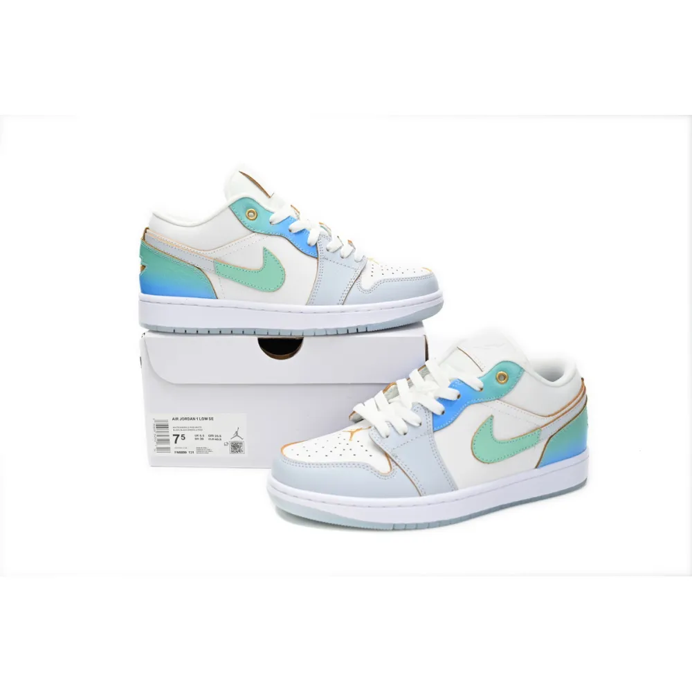 Air Jordan 1 Low SE Emerald Rise (Women's) FN8899-131