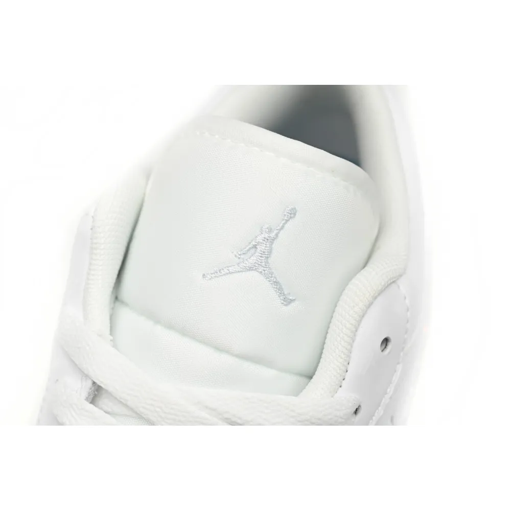 Air Jordan 1 Low SE Glitter Swoosh (GS) FQ9112-100