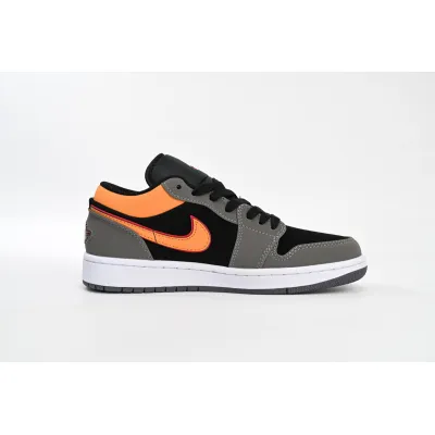 Air Jordan 1 Low SE Light Graphite Vivid Orange FB7308-008 02