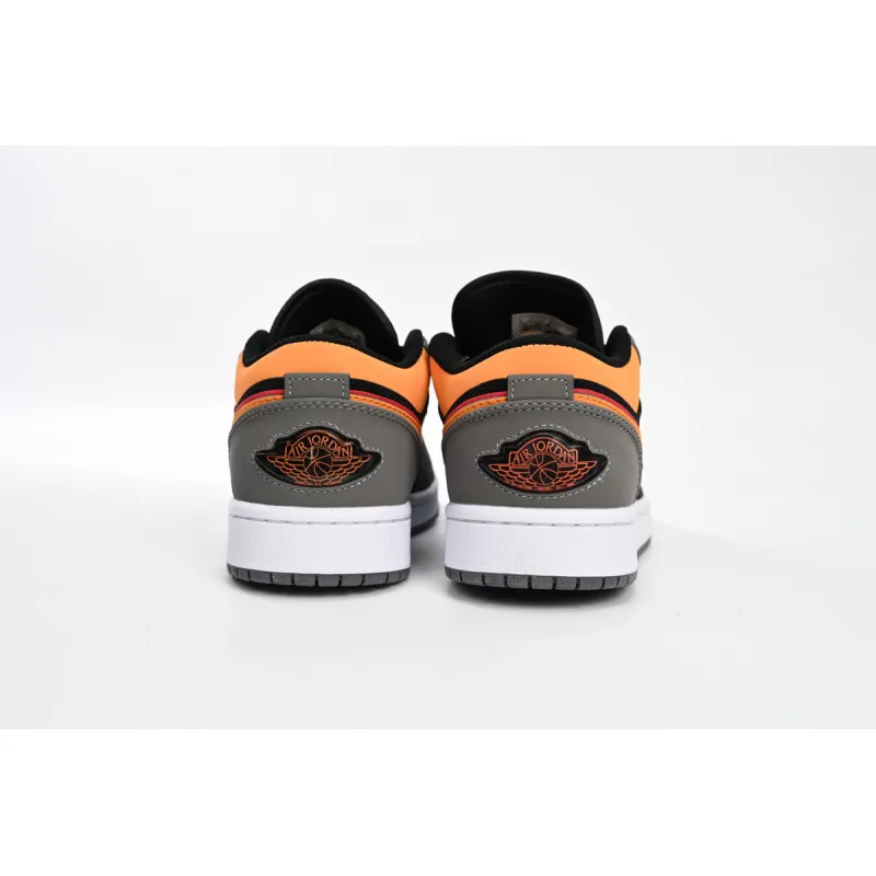 Air Jordan 1 Low SE Light Graphite Vivid Orange FB7308-008