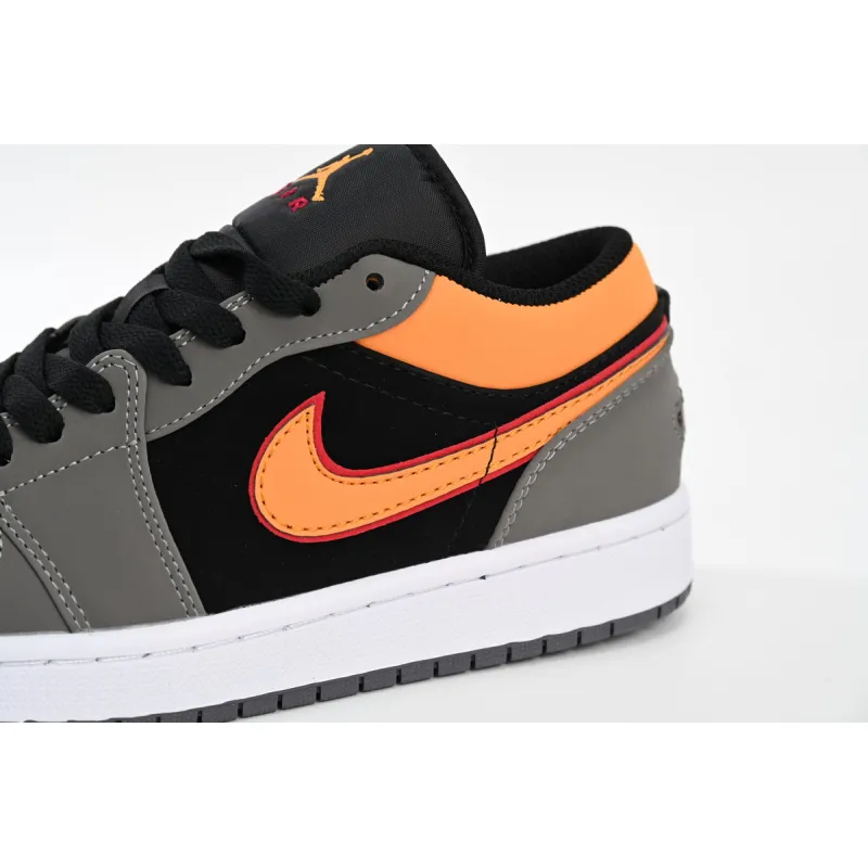 Air Jordan 1 Low SE Light Graphite Vivid Orange FB7308-008