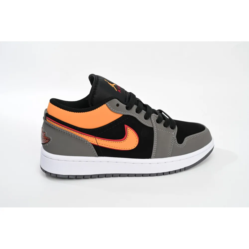 Air Jordan 1 Low SE Light Graphite Vivid Orange FB7308-008