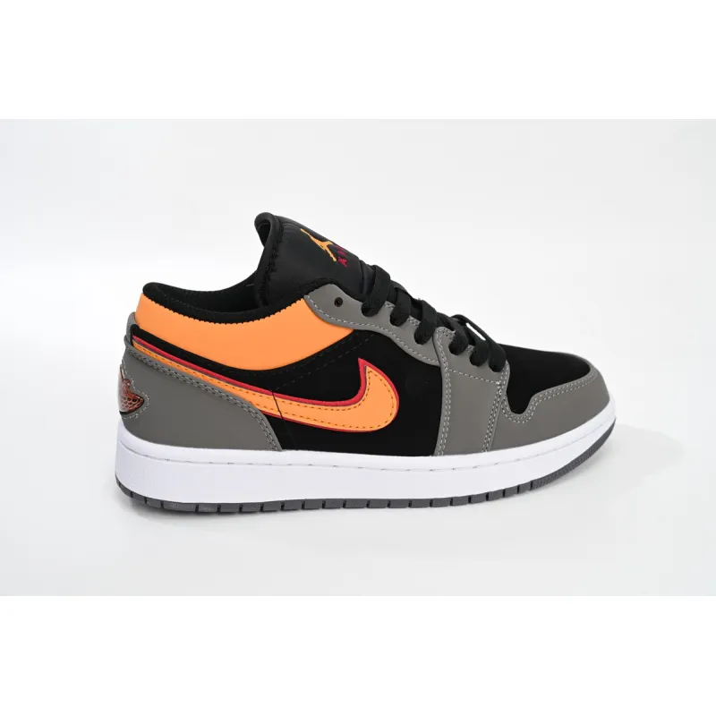 Air Jordan 1 Low SE Light Graphite Vivid Orange FB7308-008
