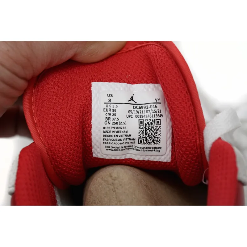 Air Jordan 1 Low SE Light Smoke Grey Gym Red DC6991-016