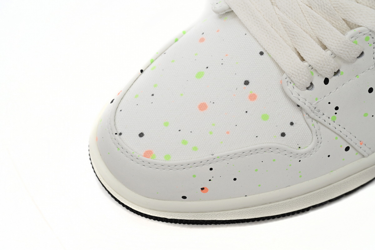 Air Jordan 1 Low SE Paint Splatter (GS) DH3295-100