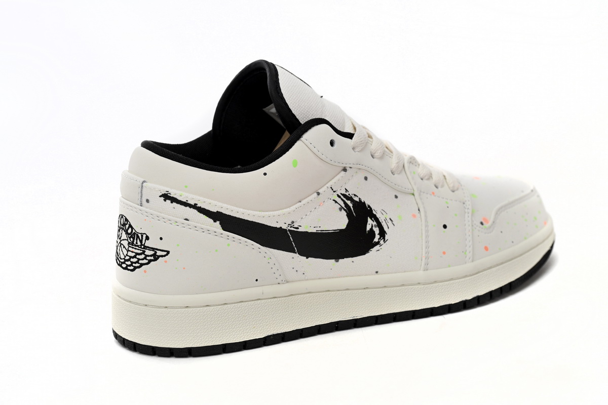 Air Jordan 1 Low SE Paint Splatter (GS) DH3295-100