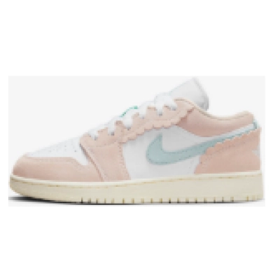 Air Jordan 1 Low SE Scalloped Edge Guava Ice (GS)  DZ5356-80 01