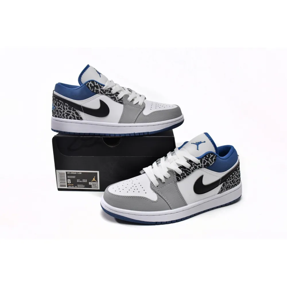 Air Jordan 1 Low SE True Blue  DM1199-140
