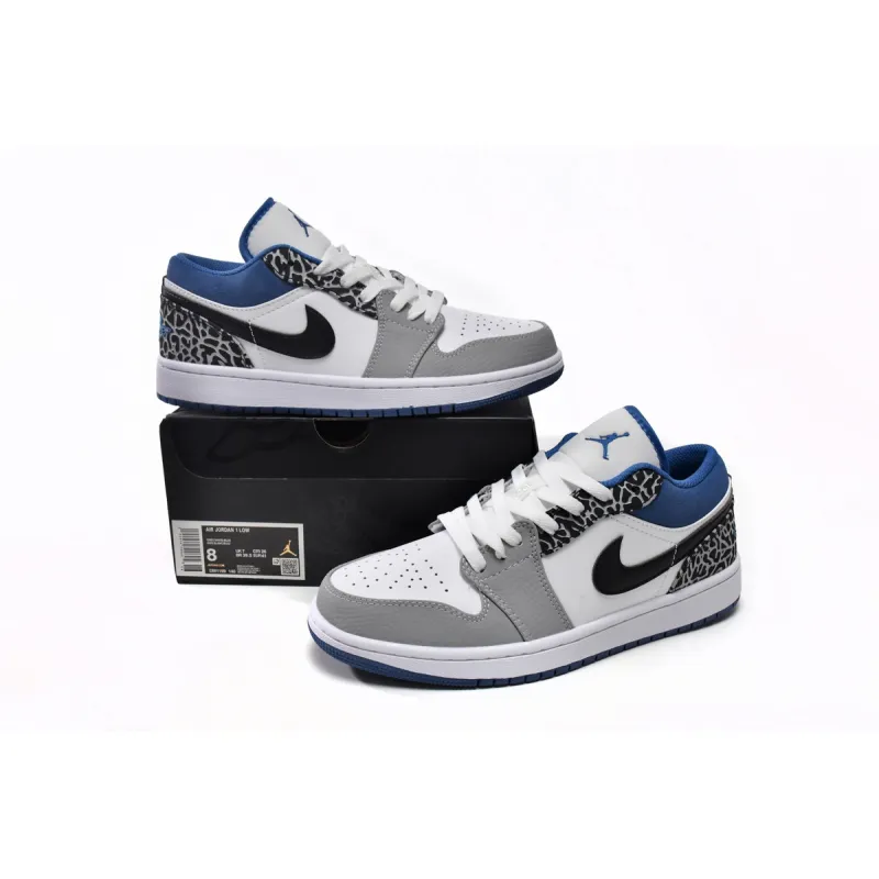Air Jordan 1 Low SE True Blue  DM1199-140