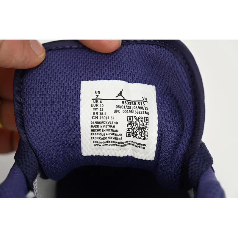 Air Jordan 1 Low Sky J Purple 553558-515