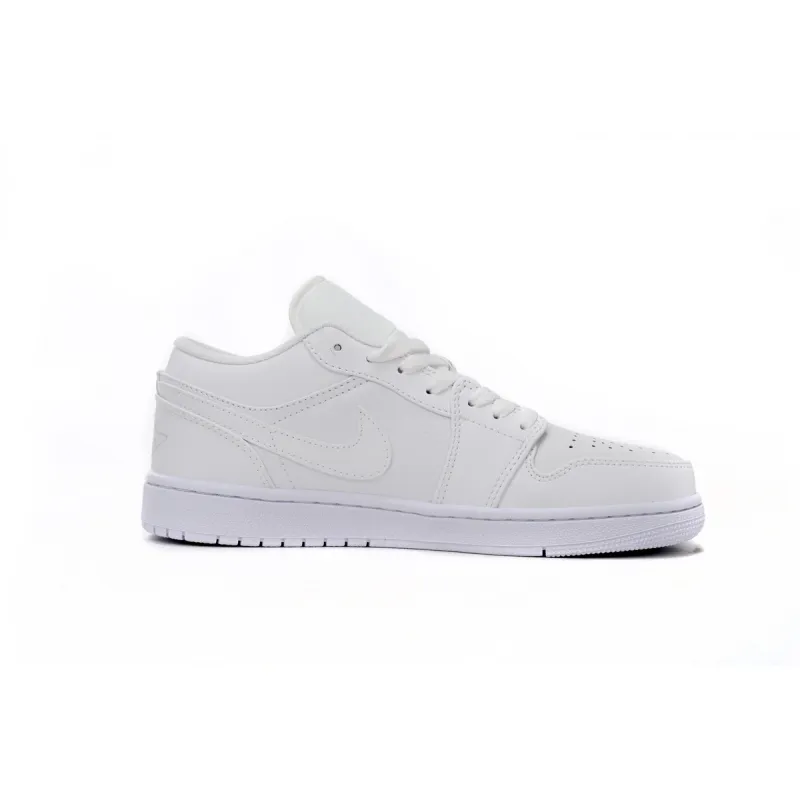 Air Jordan 1 Low Triple White (2019) 553558-111