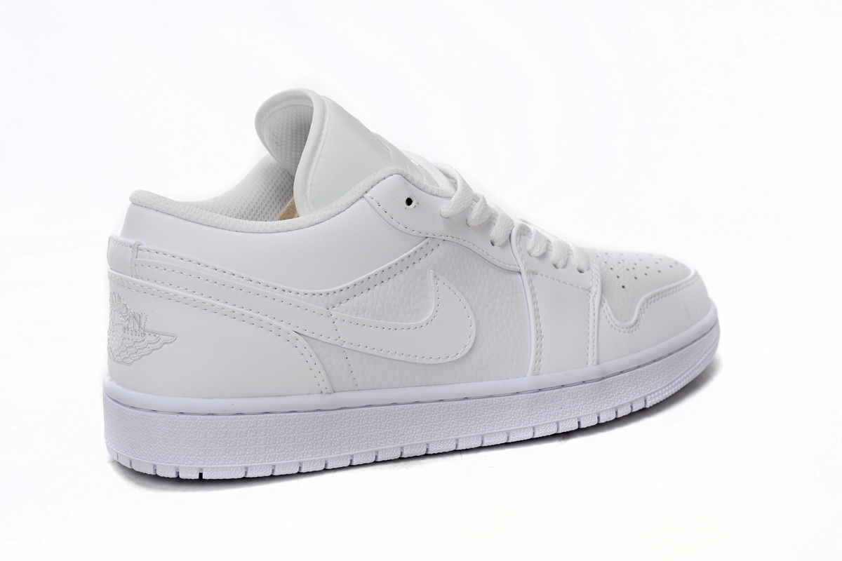 Air Jordan 1 Low Triple White (2019) 553558-111