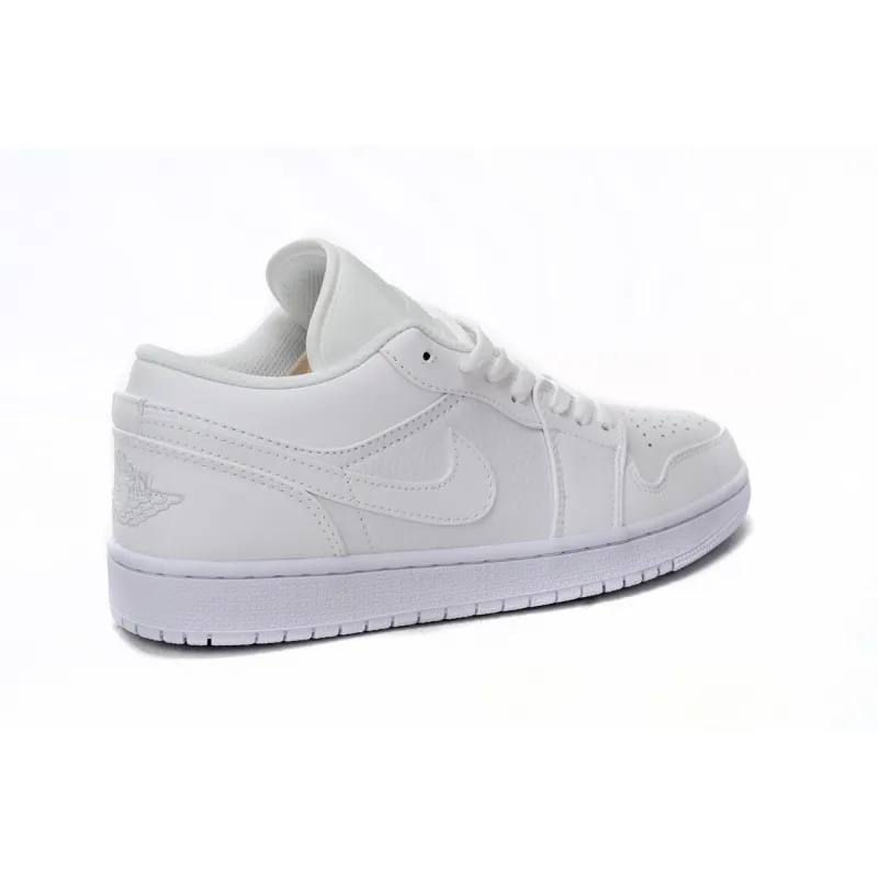 Air Jordan 1 Low Triple White (2019) 553558-111