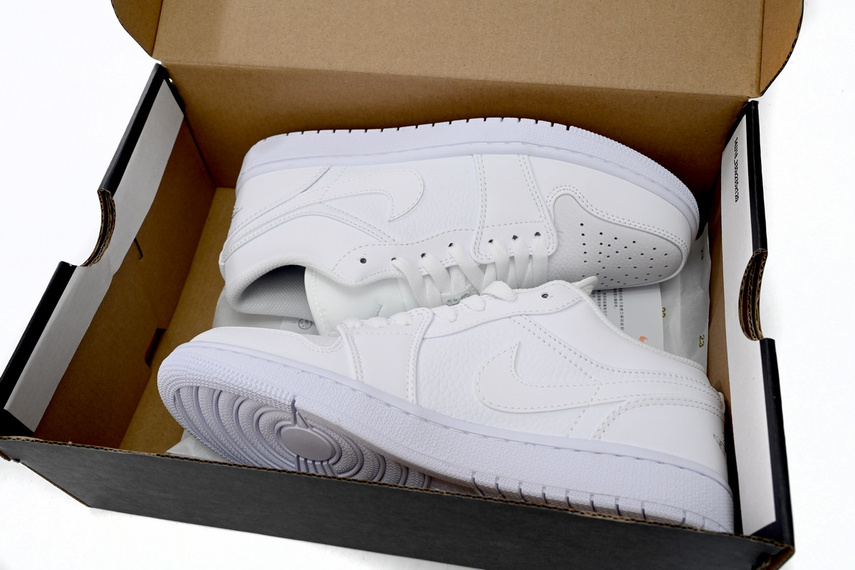 Air Jordan 1 Low Triple White (2019) 553558-111