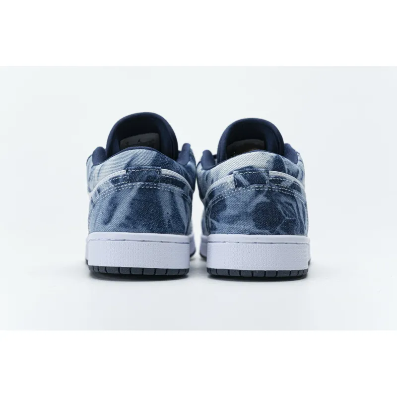 Air Jordan 1 Low Washed Denim  CZ8455-100