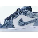 Air Jordan 1 Low Washed Denim  CZ8455-100