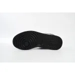 Air Jordan 1 Low White Black (GS) 553560-132