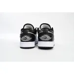 Air Jordan 1 Low White Black (GS) 553560-132